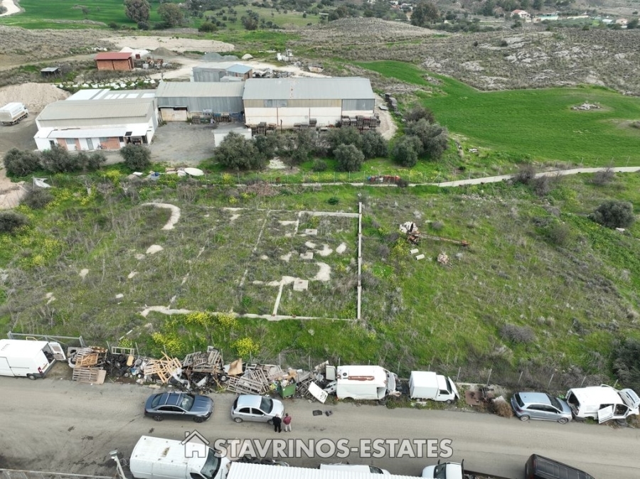 (For Sale) Land Industrial Plot || Nicosia/Agia Varvara Lefkosias - 4.349 Sq.m, 270.000€ 